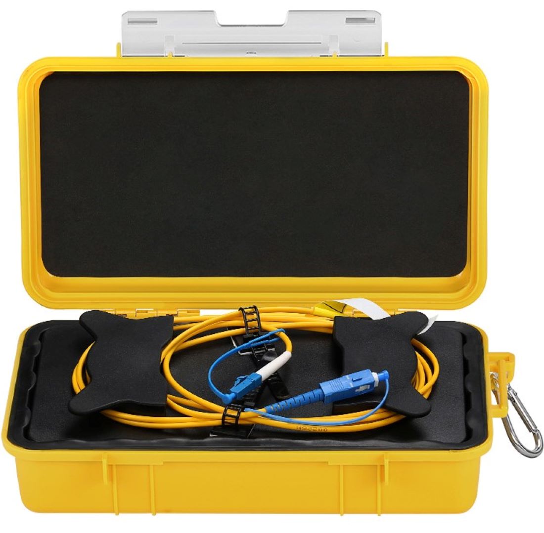 OTDR launch cable box SC/UPC-LC/UPC 1000 meters singlemode 9/125