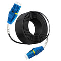 100Ft (30M) Uniboot LC-LC Outdoor Armored Fiber Patch Cable, Single Mode Duplex 9/125um